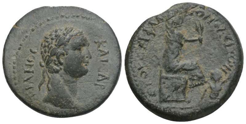 Roman Provincial
CILICIA. Flaviopolis. Domitian (81-96). Ae. 6gr. 23.5mm
Obv: DO...