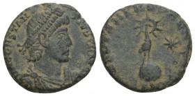 Roman Imperial Coins
 Constantius II. A.D. 337-361. AE 2.3gr 16.1mm