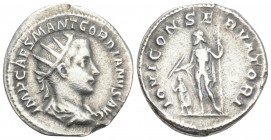 Roman Imperial
Gordianus III (238-244) - AR Antoninianus Rome, 3.6gr 22.1mm 
Radiate, draped and cuirassed bust right / IOVI CONSERVATORI Jupiter stan...