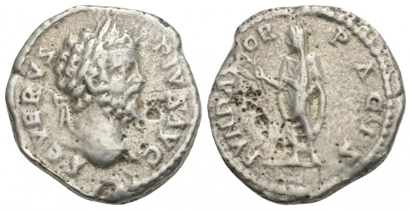 Roman Imperial
Septimius Severus. A.D. 193-211. AR denarius. Rome, A.D. 201. 3.6...