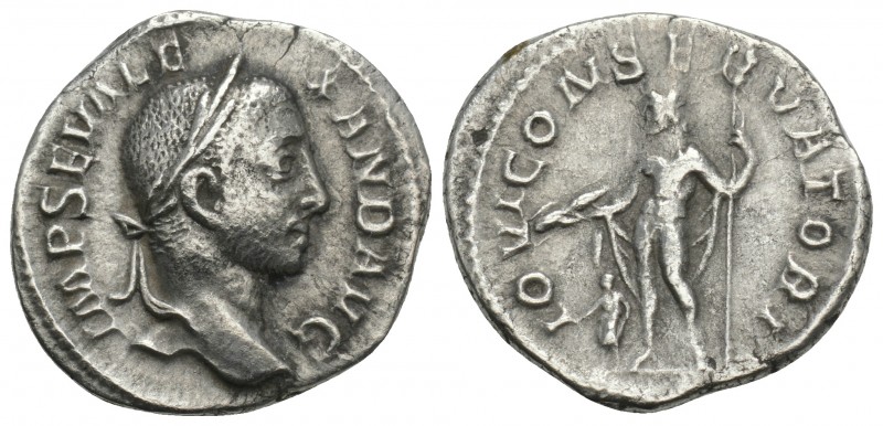 Roman Imperial
SEVERUS ALEXANDER (222-235). Denarius. Rome. 2.7gr 19.6mm
Obv: IM...