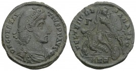 Roman Imperial
Constantius II (324 / 337-361 AD) Maiorina, Antioch (Antakya), 7th Offizin 350-355 AD. 4.8gr 23.8mm
 D N CONSTAN-TIVS P F AVG, bust wit...