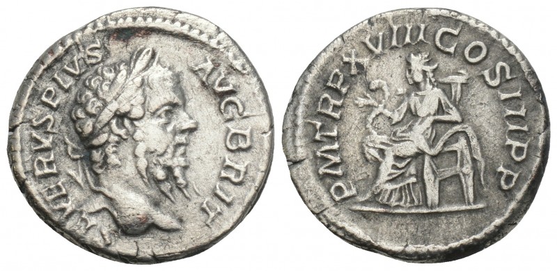 Roman Imperial
Septimius Severus. Denarius Rome 3gr 18.8mm
 Obv: SEVERVS PIVS - ...