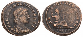 Roman Imperial
HANNIBALIANUS. Rex Regum, 335-337 AD. Æ Follis 1.3gr 17.9mm. Constantinople mint. Struck 336-337 AD. FL HANNIBALLIANO REGI, bare-headed...