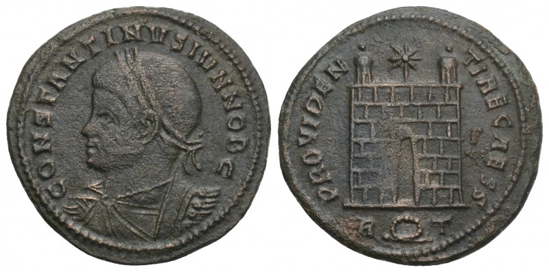 Roman Imperial
Constantine II. As Caesar, A.D. 317-337. Æ follis Rome, under Con...