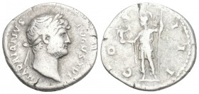 Roman Imperial
Hadrianus (117-138 AD). AR Denarius Roma (Rome), 125-128 AD. 3gr 17.2mm
Obv. HADRIANVS AVGVSTVS, laureate bust right, drapery on left s...