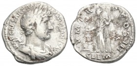 Roman Imperial
Hadrian (AD 117-138). AR denarius. Rome, AD 119-122. 2.9gr 19mm
 IMP CAESAR TRAIAN HADRIANVS AVG, laureate and draped bust of Hadrian r...