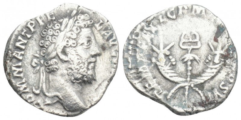 Roman Imperial
Commodus. AD 177-192. AR Denarius. Rome mint. Struck AD 190. 2.4g...