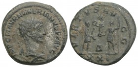 Roman Imperial
Numerian BI Antoninianus. Antioch, AD 283-284. 4.2gr. 20.7mm 
IMP C M AVR NVMERIANVS NOB C, radiate, draped and cuirassed bust right / ...