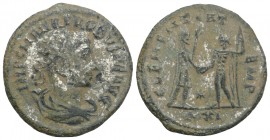 Roman Imperial
Probus AD 276-282. Tripolis Antoninianus Æ silvered 3.1gr. 22.3mm
 IMP C M AVR PROBVS P F AVG, radiate, draped and cuirassed bust right...