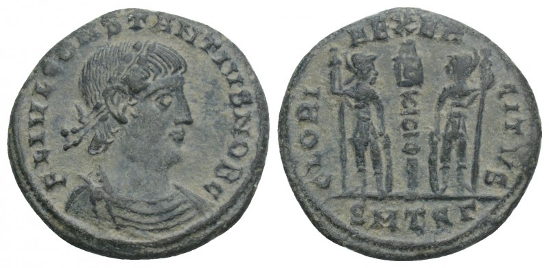 Roman Imperial
Constantine II, as caesar (Constantine I, 306-337), Nummus, Thess...