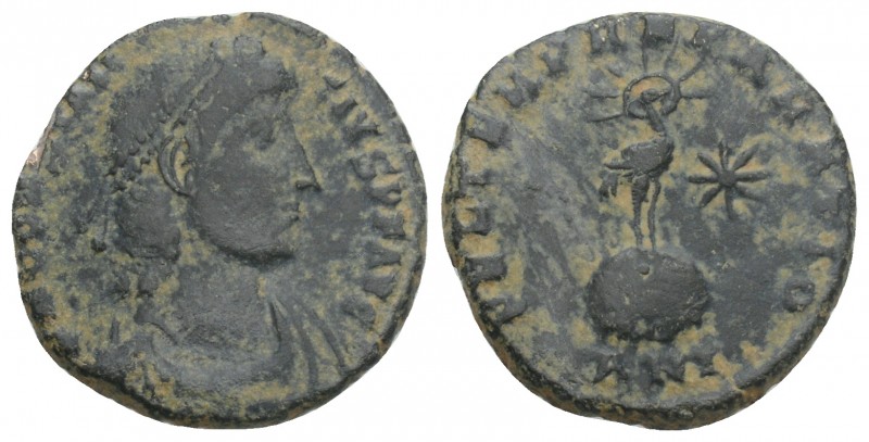 Roman Imperial 
Constantius II. A.D. 337-361. Æ. Antioch, A.D. 348-350. 2.4gr. 1...