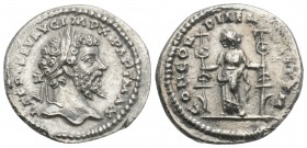 Roman Imperial 
Septimius Severus, 193-211. Denarius, Laodicea, 198-202. 3.1gr. 19.9mm
L SEPT SEV AVG IMP XI PART MAX Laureate head of Septimius Sever...