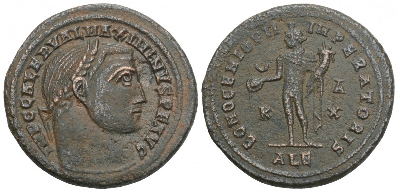 Roman Imperial
Maximinus II Daza. A.D. 309-313. Æ follis . Alexandria, A.D. 311/...