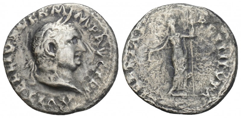 Roman İmperial 
VITELLIUS (69). Denarius. Rome. 2.3gr. 18.4mm
Obv: A VITELLIVS G...