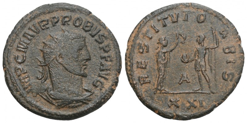 ROMAN IMPERIAL 
PROBUS (276-282). Antoninianus. Siscia. 3.7gr. 21.8mm
Obv: IMP C...