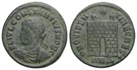 Roman Imperial
Constantinus II. AD 316-337. Follis Æ 2.5gr 18.9mm