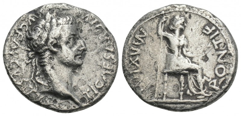 Roman Imperial
Tiberius (AD 14-37). AR denarius Lugdunum, ca. AD 18-35. 3.3gr 18...