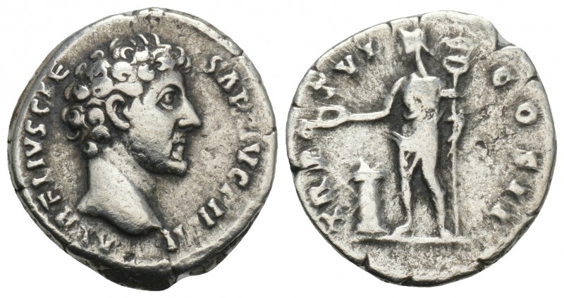 Roman Imperial
MARCUS AURELIUS (Caesar, 131-161). Denarius. Rome. 2.9gr 18.3mm
 ...
