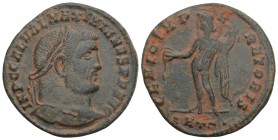Roman Imperial
Galerius Maximianus (308-311), Heraclea, AD 308-309, 6.1gr 26mm
 IMP C GAL VAL MAXIMIANVS PF AVG Laureated head to the r.. Rv. GENIO IM...
