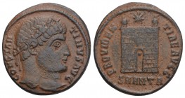 Roman Imperial 
Coins CONSTANTINE I THE GREAT (307/310-337). Follis. Antioch. 4gr 21mm
Obv: CONSTANTIVS AVG. Laureate head right. Rev: PROVIDENTIAE AV...