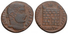 Roman Imperial 
Coins CONSTANTINE I THE GREAT (307/310-337). Follis. Antioch. 3.5gr 18.9mm
Obv: CONSTANTIVS AVG. Laureate head right. Rev: PROVIDENTIA...