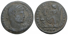 Roman Imperial
Constantine I, 307/310-337. Follis Constantinople, 7th officina (Z), 328-329. 2.8gr 19.6mm
 CONSTANTI-NVS MAX AVG Laurel and rosette-di...