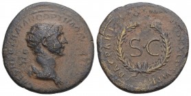 Roman Imperial 
TRAJAN, (A.D. 98-117), AE Antioch mint, 7.3gr 23.8mm
obv. radiate and draped bust of Trajan to right, around IMP CAES NER TRAIANO OPTI...