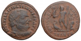 Roman Imperial
 Licinius I AD 308-324. Antioch Follis Æ  3.2gr 19.8mm