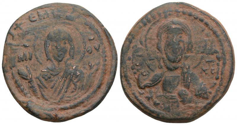 Byzantine
 Romanus IV Diogenes AD 1068-1071. Constantinople Anonymous Follis Æ 8...