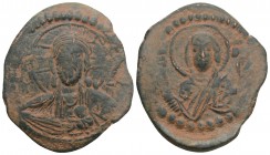 Byzantine 
Romanus IV Diogenes AD 1068-1071. Constantinople Anonymous Follis Æ 5.2gr 28.7mm