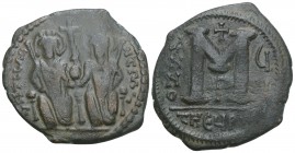 Byzantine
Justin II - Follis. 565-578 AD. Theoupolis (Antioch) mint. 12.3gr 34.6mm