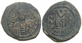 Byzantine
 Phocas. AD 602-610. Nikomedia Follis Æ 11.9gr 29.4mm