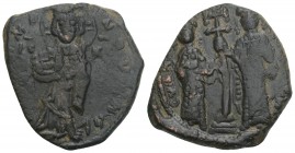 Byzantine 
Constantine X Ducas, with Eudocia, 1059-1067. Follis 8.4gr 25mm