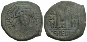 Byzantine 
Tiberius II Constantine AD 578-582. Theoupolis (Antioch) Follis Æ 15gr. 33.8mm