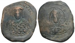 Byzantine Coins
Constantine X Ducas AD 1059-1067. Constantinople Follis Æ 11.3gr. 32.1mm