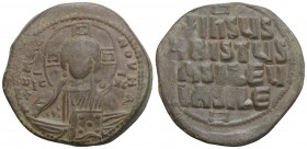 Byzantine 
Basil II Bulgaroktonos and Constantine VIII, joint reign. 976-1025. AE follis 11.4gr. 31.2mm