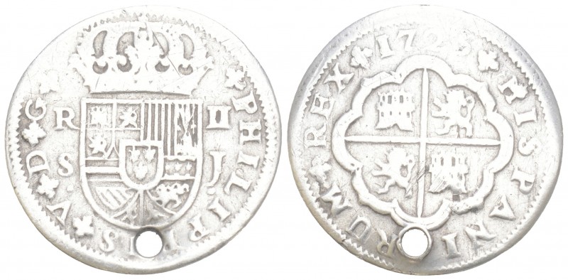 Medieval World
Spain. Philip V (1700-1724) 4.7gr 27.4mm
