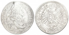 Medieval WORLD 
Habsburg and Austria Habsburgs until 1806. Leopold I (1658 - 1705). 3.1gr 25.9mm