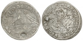 HOLY ROMAN EMPIRE. 
Leopold I (1657-1705) 1.7gr 22.3mm