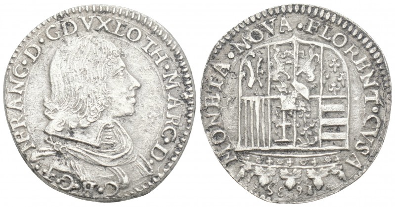 World Coins
FRANCE. Lorraine. Nicolas-François (1634-1637). Teston (1635). Flore...