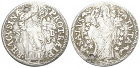 World Coins
 CROATIA. Ragusa (Dubrovnik). Republic (1358-1808). Perpero (1734 - SB). 5.3GR 26.9MM
 Obv: RHAGVSINAE PROT REIP. Saint Blaise standing, f...