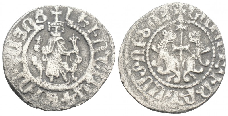 World
ARMENIA, Cilician Armenia. Royal. Levon, 1308-1320. Tram 2.7GR 22.8MM
co...