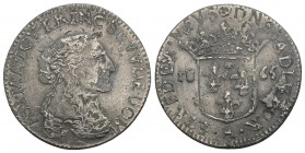 World Coins
 FRANCE. Dombes. Anne Marie Louis de Bourbon (1650-1693) Luigini (1665-A) 1.8gr 20.8mm
