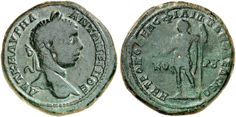 RÖMISCHE PROVINZIALMÜNZEN. THRAKIEN. - Philippopolis. Elagabalus, 218 - 222. 
G...