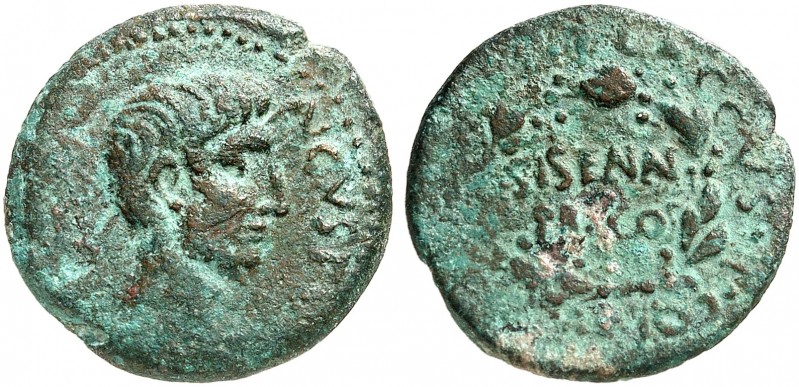 RÖMISCHE MÜNZEN. RÖMISCHE KAISERZEIT. Augustus, 27 v. Chr. - 14 n. Chr. 
Bronze...