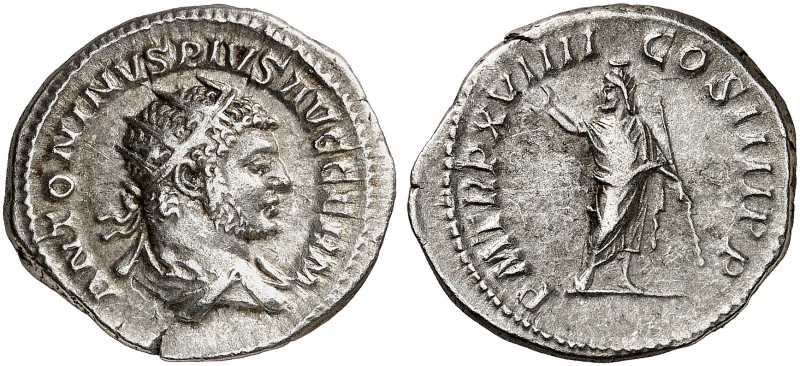 RÖMISCHE MÜNZEN. RÖMISCHE KAISERZEIT. Caracalla, 197 - 211. 
Antoninian. Rev. S...