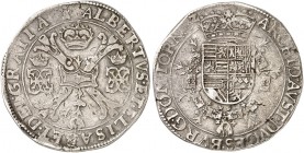 EUROPA. - TOURNAI. Albert und Isabella, 1598-1621. 
Patagon o. J. Dav. 4438, Delm. 260 ss