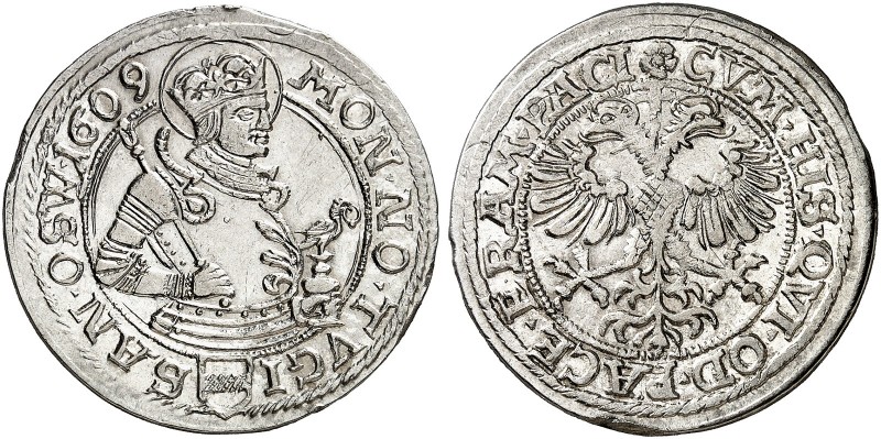 EUROPA. - ZUG. 
Dicken 1609. D. T. 1242b, HMZ 2-1092c kl. Rdf., vz - prfr