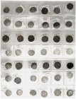 EUROPA. UNGARN. Ferdinand I., 1521-1564. 
Lot von 103 Stück: Jahrgangssammlung Denare Ferdinand I. - Leopold I. meist ss